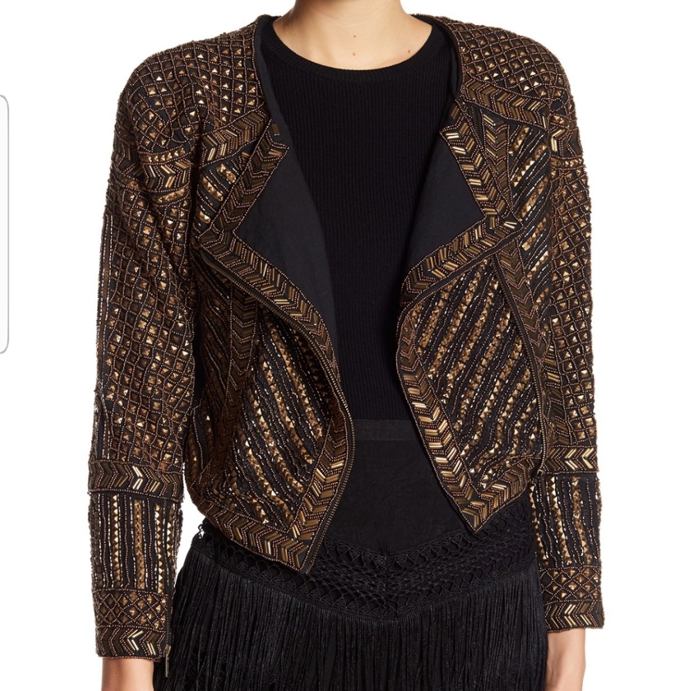 JET SET Diaries Perlina Moto Jacket